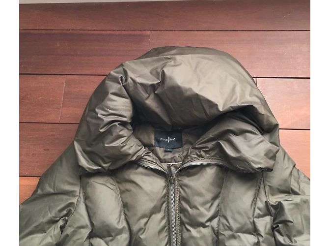 Cole Haan Chaqueta de Plumón Caqui Talla M - vista 4