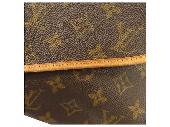 Borsa a Spalla Saumur 35 Louis Vuitton Marrone Monogramma - vista 14