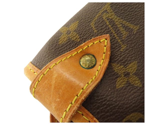 Borsa a Spalla Saumur 35 Louis Vuitton Marrone Monogramma - vista 18