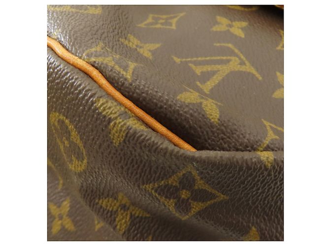 Borsa a Spalla Saumur 35 Louis Vuitton Marrone Monogramma - vista 27