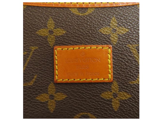 Borsa a Spalla Saumur 35 Louis Vuitton Marrone Monogramma - vista 7