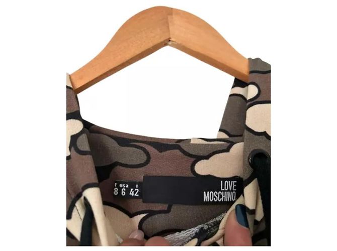 Love Moschino Nubes de Camuflaje con Capucha Multicolor - vista 6