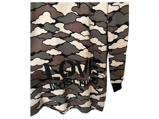 Love Moschino Nubes de Camuflaje con Capucha Multicolor - vista 7