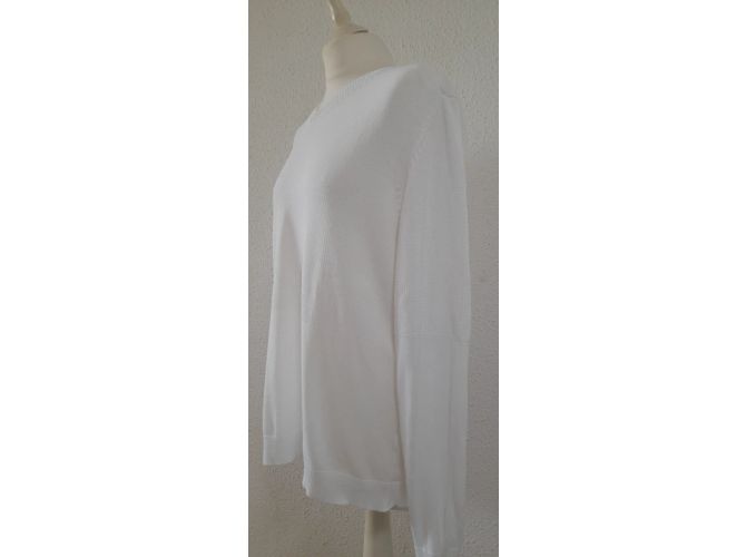 Weißer Wollstrickpullover von Valentino - Ansicht 10