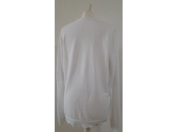 Weißer Wollstrickpullover von Valentino - Ansicht 15