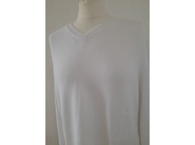 Weißer Wollstrickpullover von Valentino - Ansicht 2