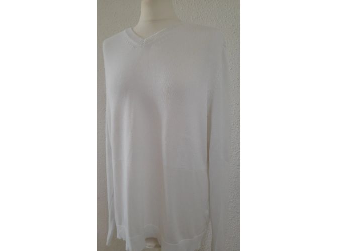 Weißer Wollstrickpullover von Valentino - Ansicht 5