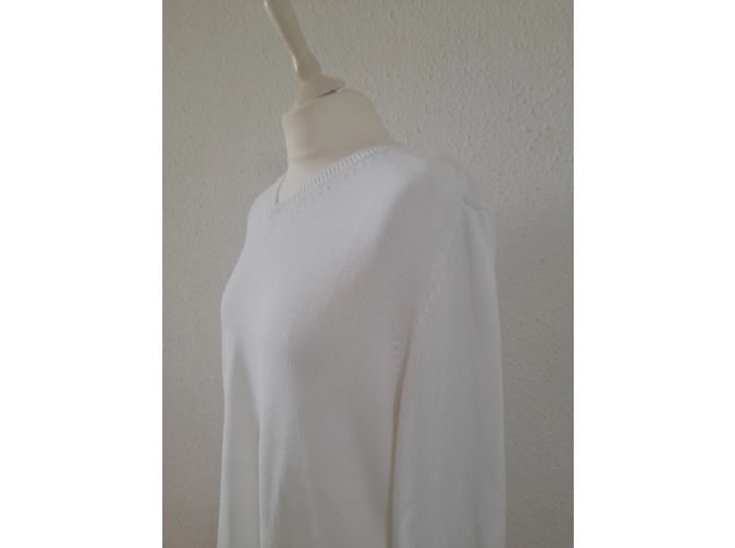Weißer Wollstrickpullover von Valentino - Ansicht 6