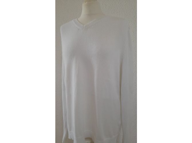 Weißer Wollstrickpullover von Valentino - Ansicht 7