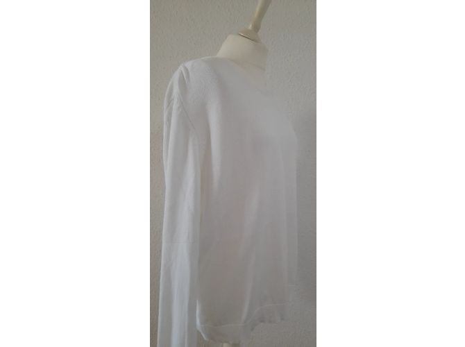 Weißer Wollstrickpullover von Valentino - Ansicht 8