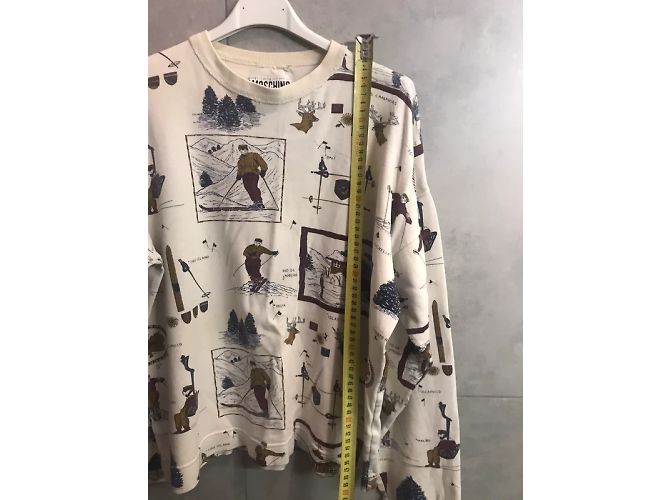 Top de algodón de manga larga Vtg. Moschino Milano Multicolor - vista 10