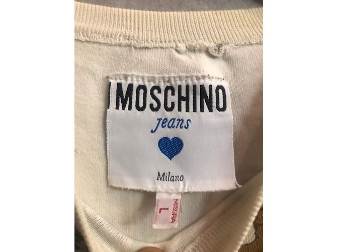 Top de algodón de manga larga Vtg. Moschino Milano Multicolor - vista 2