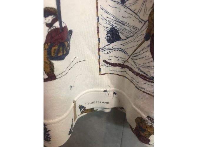 Top de algodón de manga larga Vtg. Moschino Milano Multicolor - vista 8