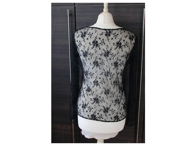 Ermanno Scervino Nero Pizzo Trasparente To Multicolore - vista 10