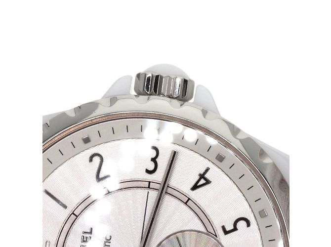 Chanel J12 H3837 Keramik-Armbanduhr Weiß - Ansicht 11
