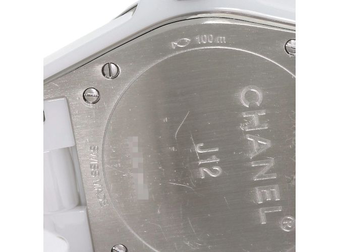 Chanel J12 H3837 Keramik-Armbanduhr Weiß - Ansicht 18