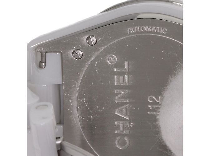 Chanel J12 H3837 Keramik-Armbanduhr Weiß - Ansicht 19