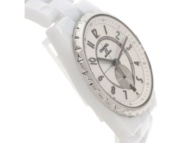 Chanel J12 H3837 Keramik-Armbanduhr Weiß - Ansicht 6