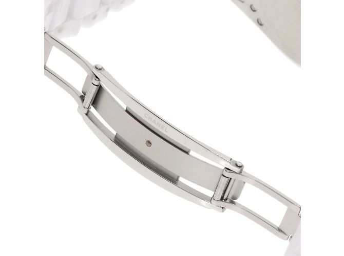 Chanel J12 H3837 Keramik-Armbanduhr Weiß - Ansicht 8