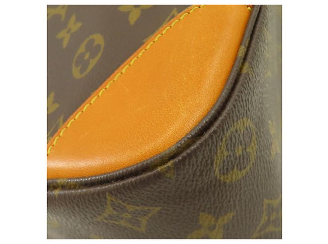 Borsa a Spalla Boulogne Louis Vuitton in Tela Monogram Marrone Monogramma - vista 20