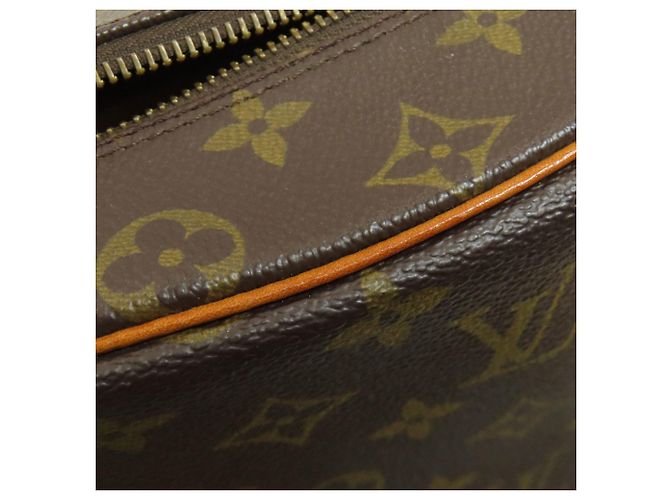 Borsa a Spalla Boulogne Louis Vuitton in Tela Monogram Marrone Monogramma - vista 9