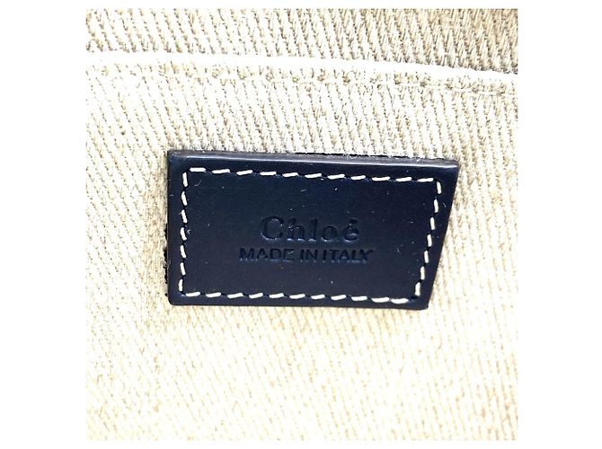 Borsa a Spalla WOODY MINI di Chloé Beige - vista 10