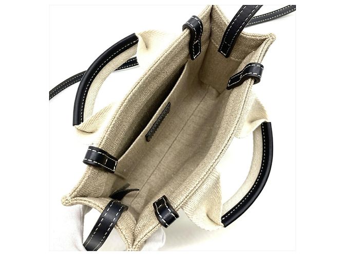Borsa a Spalla WOODY MINI di Chloé Beige - vista 9