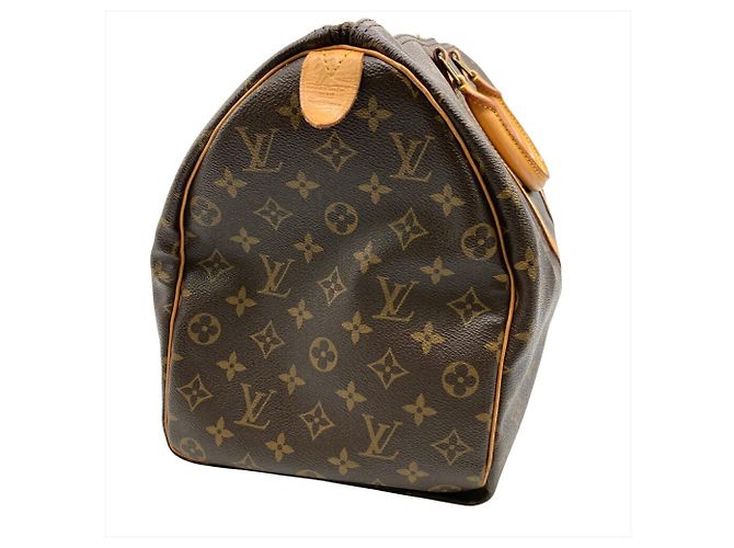 Bolsa Boston Keepall 45 Louis Vuitton Marrom - vista 5