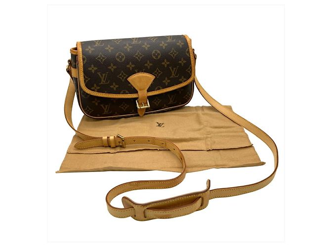Borsa a Spalla Sologne Louis Vuitton Marrone - vista 11