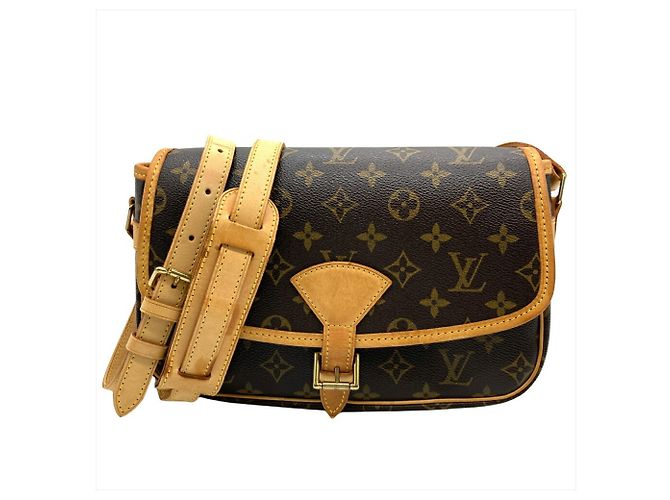 Borsa a Spalla Sologne Louis Vuitton Marrone - vista 2