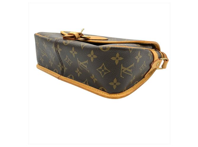 Borsa a Spalla Sologne Louis Vuitton Marrone - vista 5