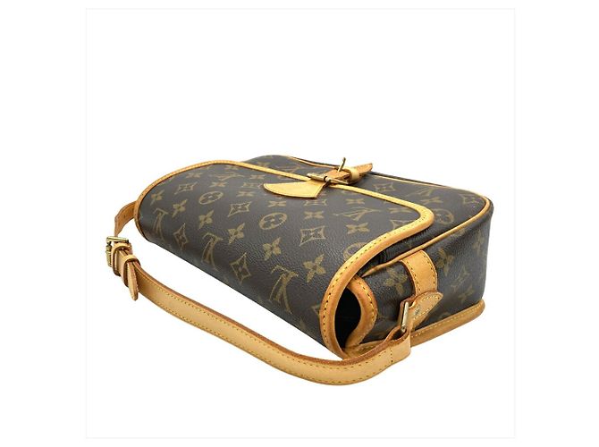 Borsa a Spalla Sologne Louis Vuitton Marrone - vista 6