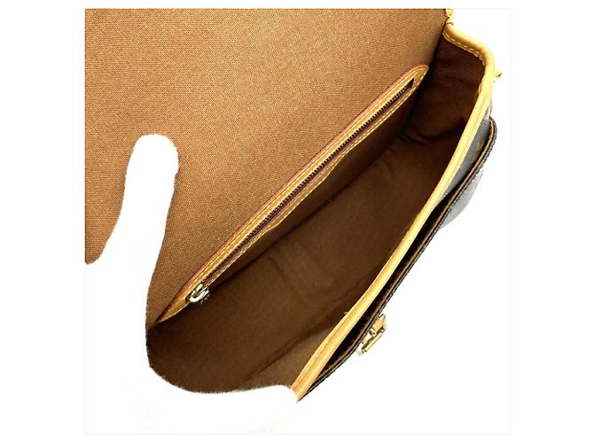 Borsa a Spalla Sologne Louis Vuitton Marrone - vista 8