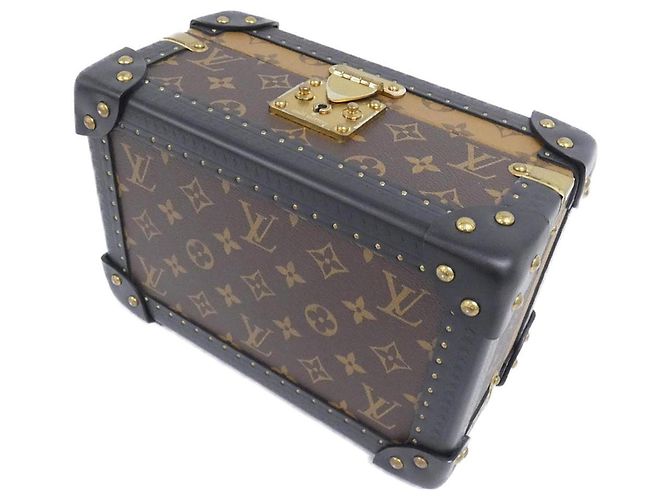 Coffret Trésor en Monogram Reverse Louis Vuitton Marron - vue 2