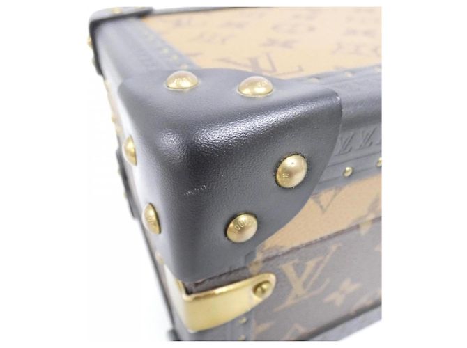Coffret Trésor en Monogram Reverse Louis Vuitton Marron - vue 5