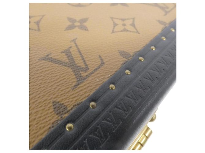 Coffret Trésor en Monogram Reverse Louis Vuitton Marron - vue 6