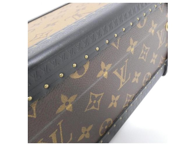 Coffret Trésor en Monogram Reverse Louis Vuitton Marron - vue 7