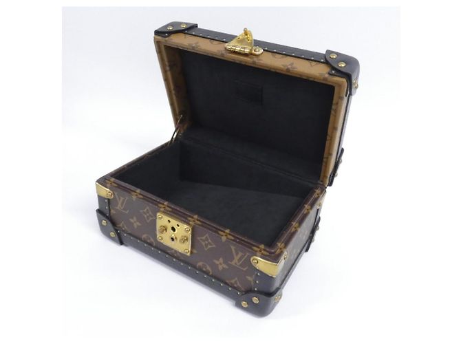Coffret Trésor en Monogram Reverse Louis Vuitton Marron - vue 8