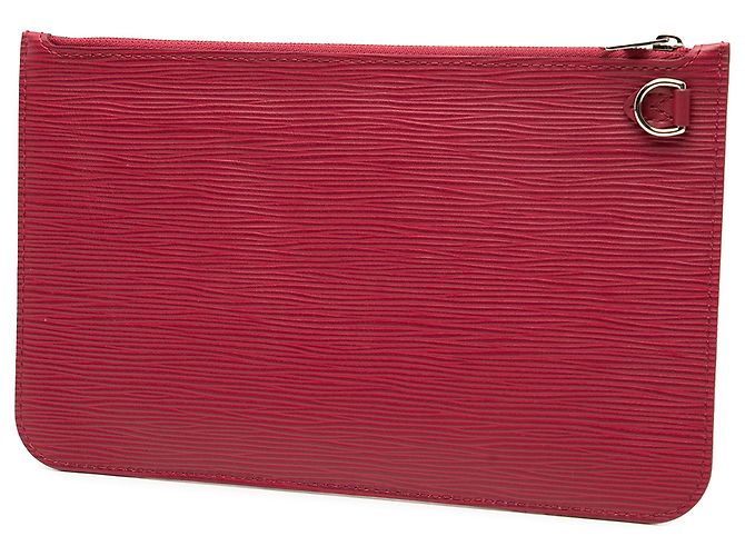 Pochette Neverfull Epi Rossa Louis Vuitton Rosso - vista 2