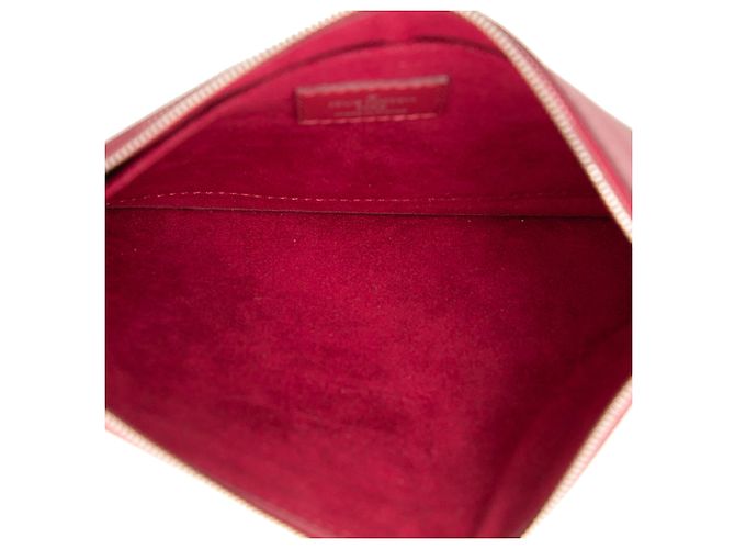 Pochette Neverfull Epi Rossa Louis Vuitton Rosso - vista 4