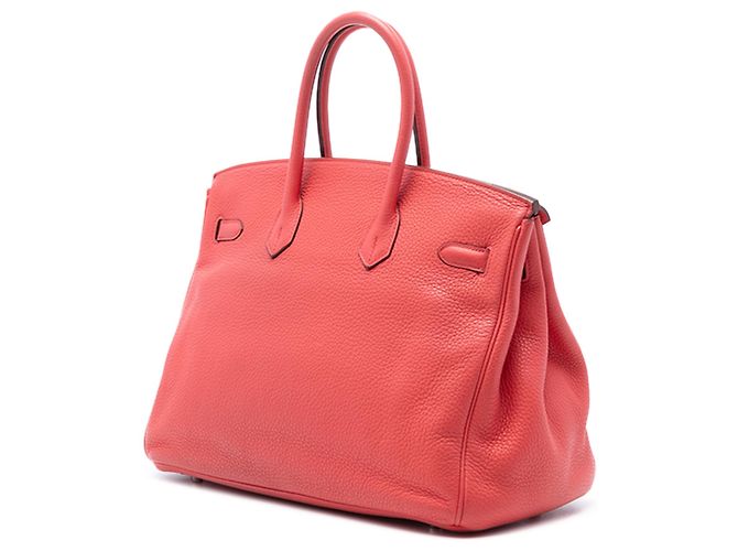 Hermès Rosso Clemence Birkin Retourne 35 - vista 2