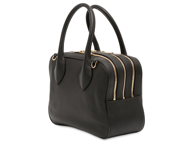 Salvatore Ferragamo Mini borsa in pelle nera Ferragamo Nero - vista 2