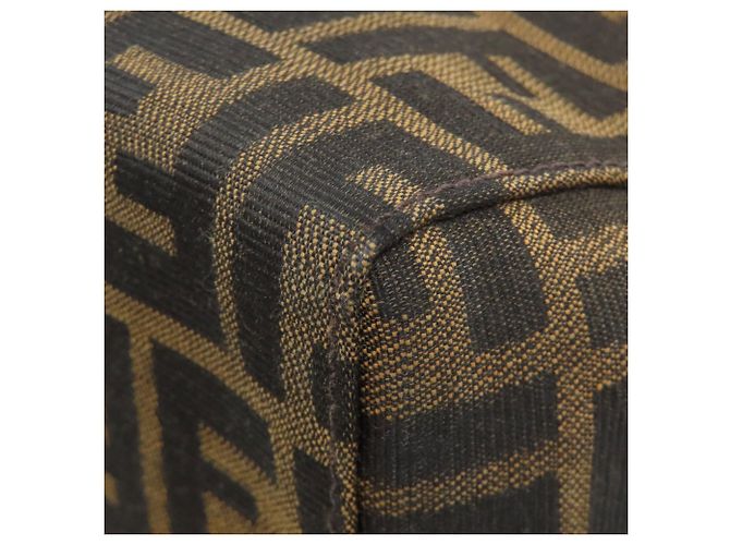 Fendi Handtasche mit Zucca-Muster Braun - Ansicht 16