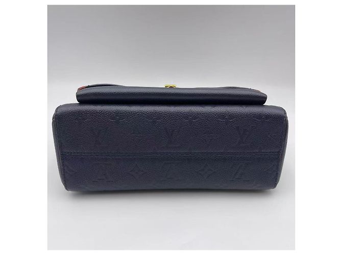 Borsa a spalla Vavin PM Louis Vuitton in pelle Monogram Empreinte blu navy. - vista 2