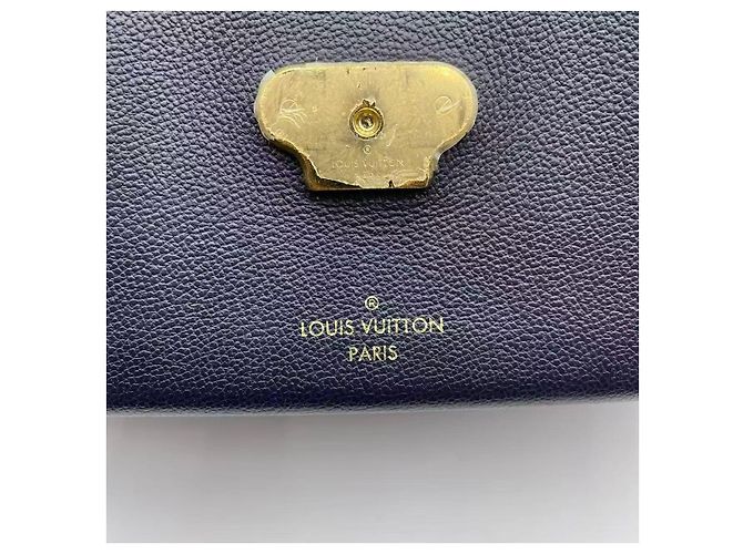Borsa a spalla Vavin PM Louis Vuitton in pelle Monogram Empreinte blu navy. - vista 6