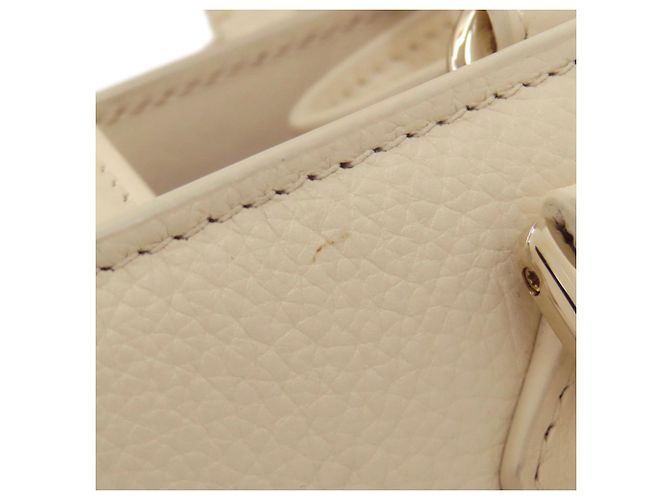 Bulgari Borsa in pelle di vitello Bvlgari Bvlgari Bianco - vista 14