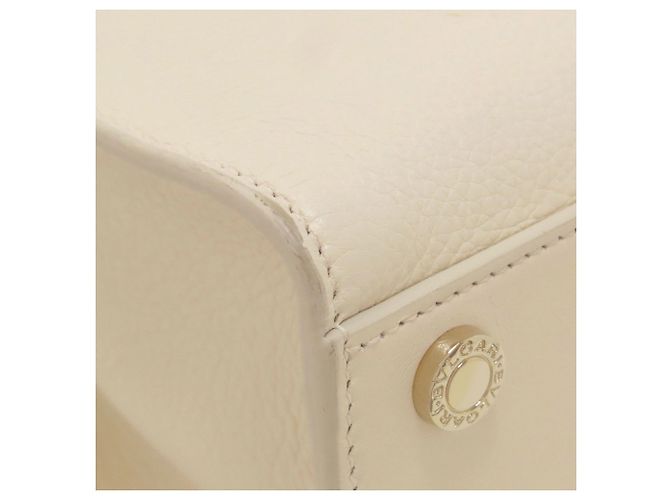 Bulgari Borsa in pelle di vitello Bvlgari Bvlgari Bianco - vista 24