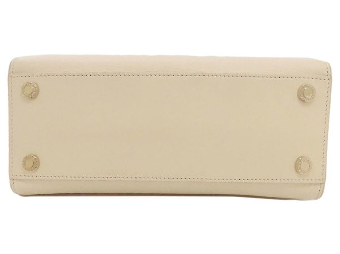 Bulgari Borsa in pelle di vitello Bvlgari Bvlgari Bianco - vista 4