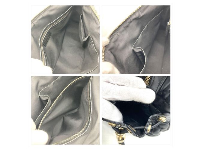 Borsa Cannage nera Christian Dior Nero - vista 7