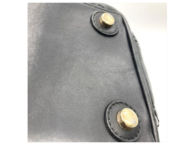Borsa Cannage nera Christian Dior Nero - vista 9